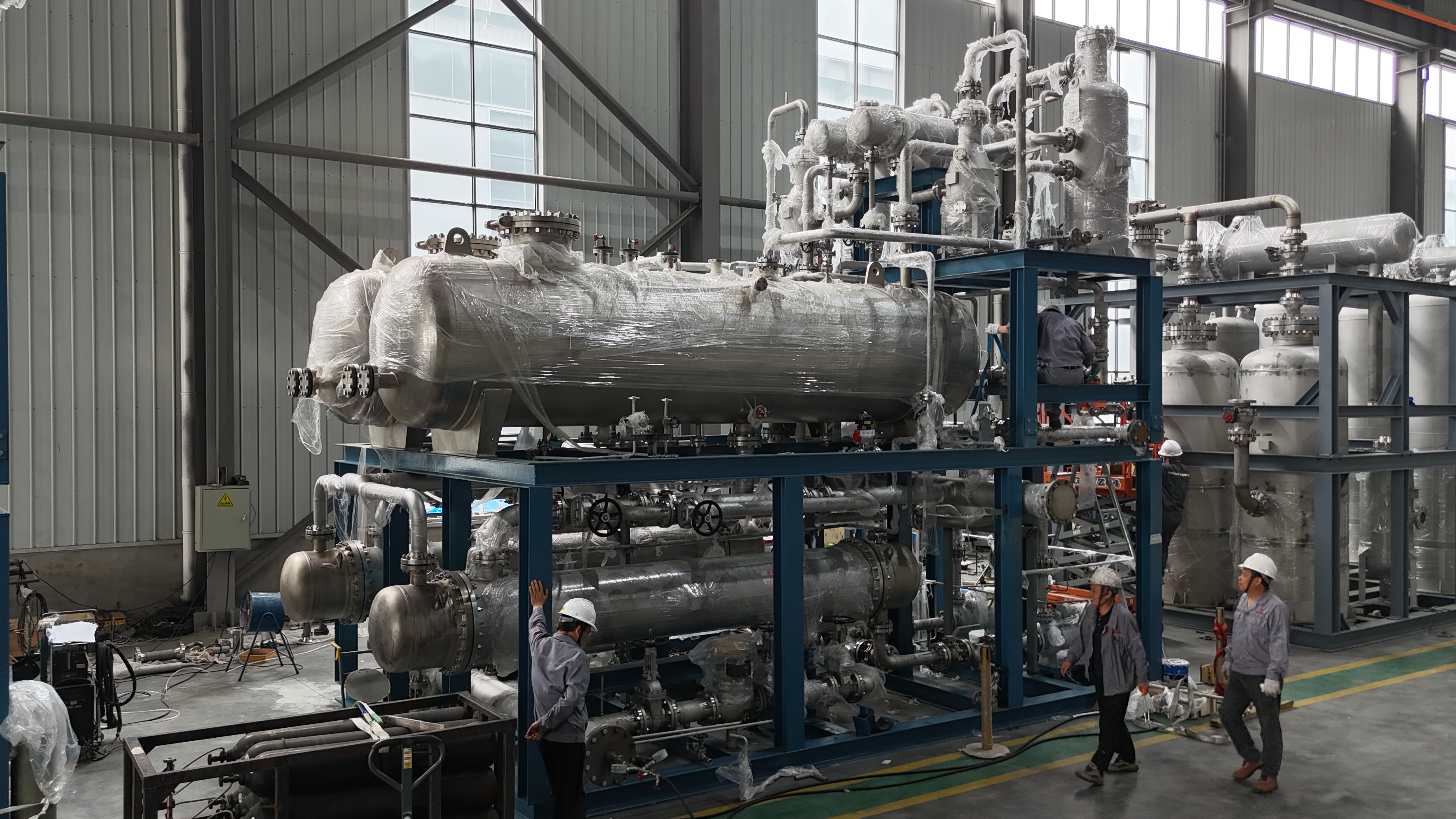 笃舜集团北京电力2100方分离系统发货